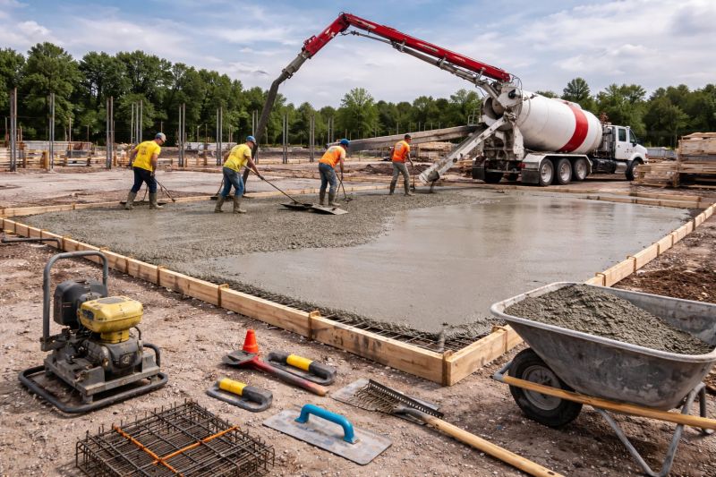 Commercial Slab Construction in Grand Junction, CO